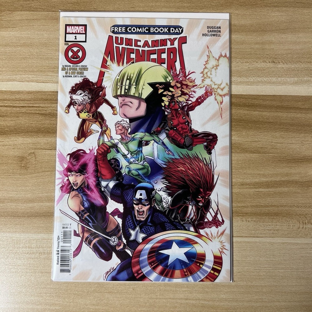 Uncanny Avengers X-Men Free Comic Book Day #1 2023 Marvel Comics
